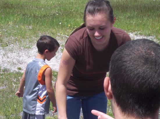 2006 family reunion in Yellowstone National Park
